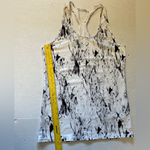 Calia Athletic Fitted Tank Top in Marble Print racerback top. Sz-XXL. BB16 - Picture 9 of 10